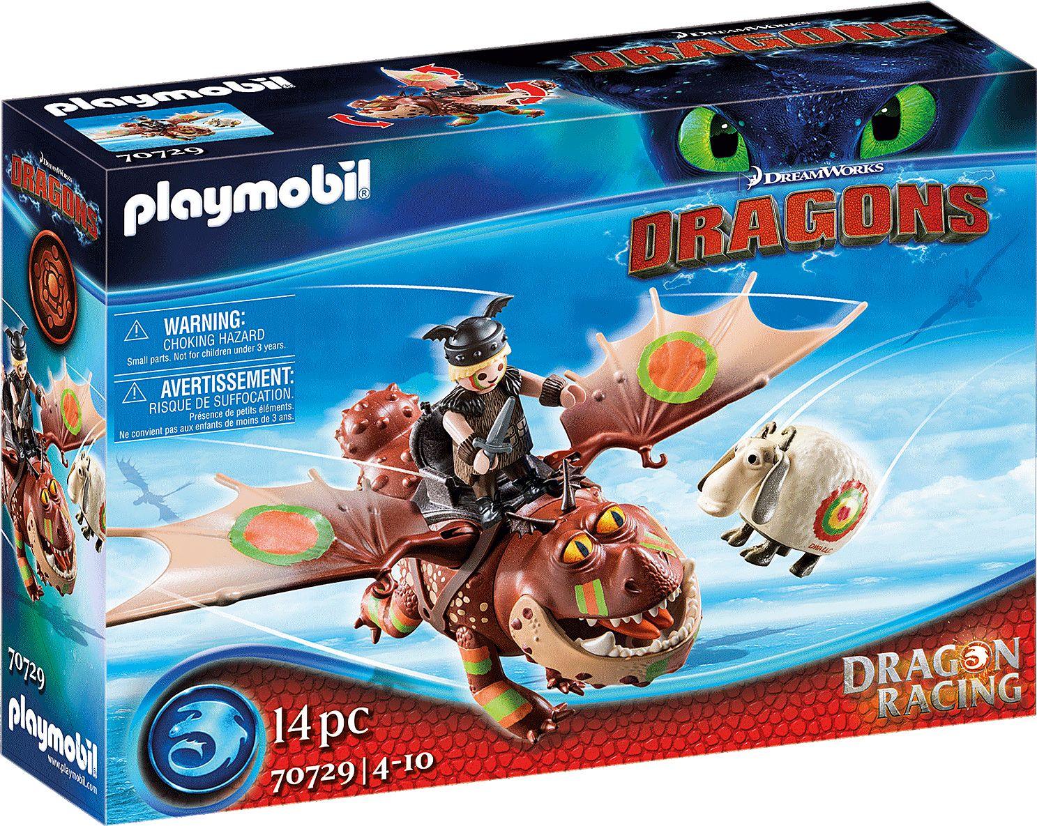 Playmobil: Dragon Racing: Śledzik i Sztukamięs - Noski Noski