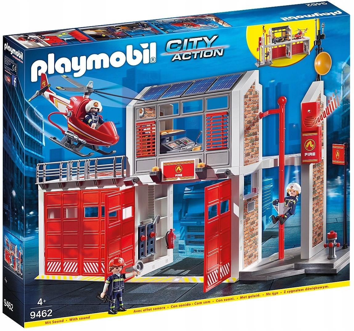 Playmobil: duża remiza strażacka City Action - Noski Noski