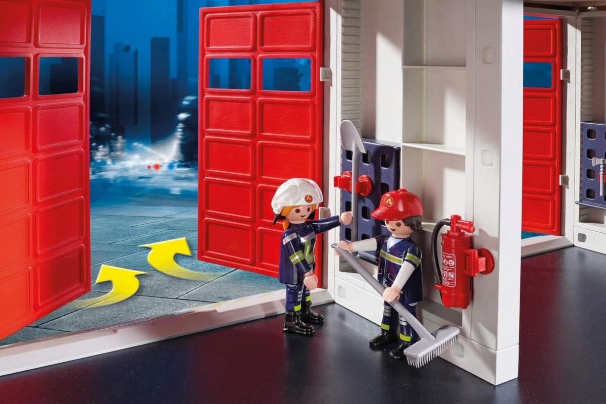 Playmobil: duża remiza strażacka City Action - Noski Noski