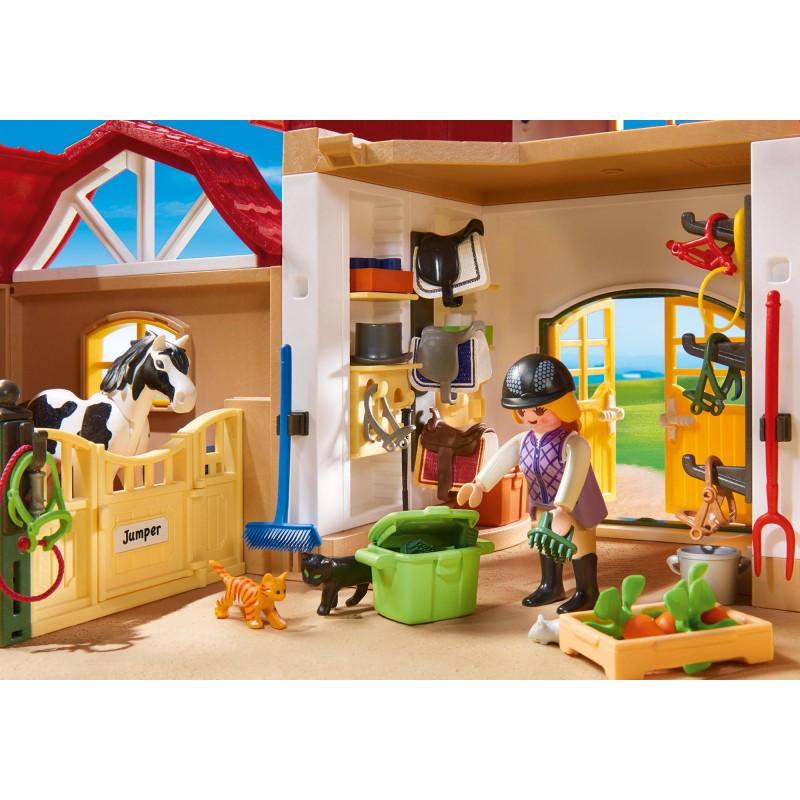 Playmobil: duża stadnina koni Country - Noski Noski