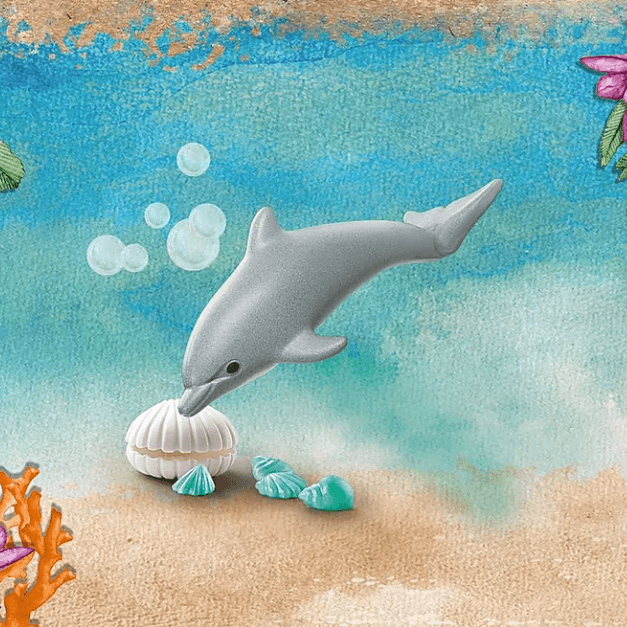 Playmobil: figurka mały delfin Wiltopia - Noski Noski
