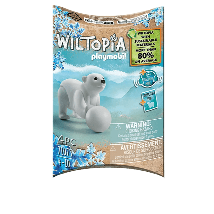 Playmobil: figurka mały niedźwiedź polarny Wiltopia - Noski Noski