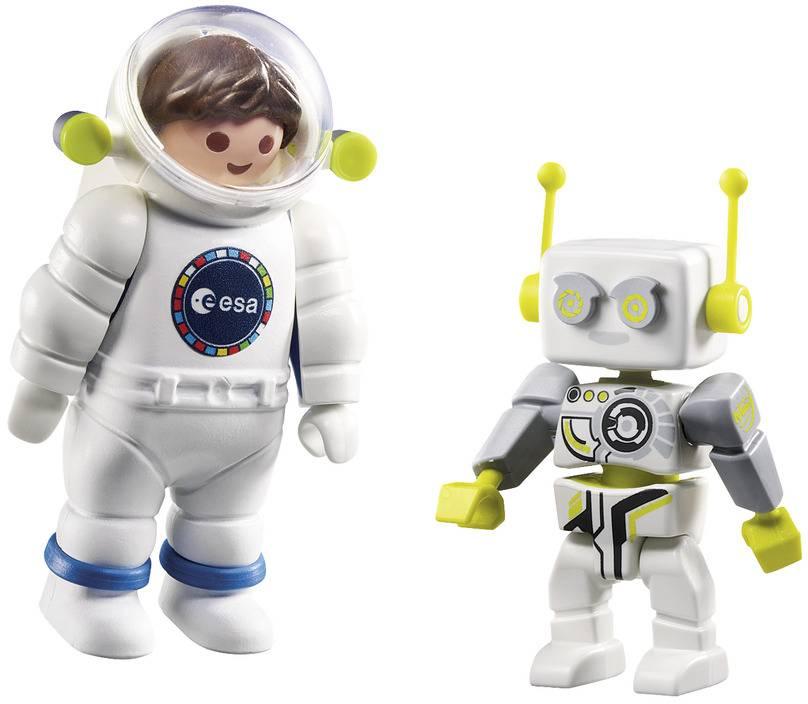 Playmobil: figurki astronauta ESA i ROBert DuoPack - Noski Noski