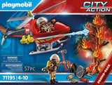 Playmobil: helikopter strażacki City Action - Noski Noski