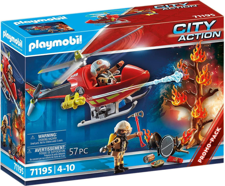 Playmobil: helikopter strażacki City Action - Noski Noski
