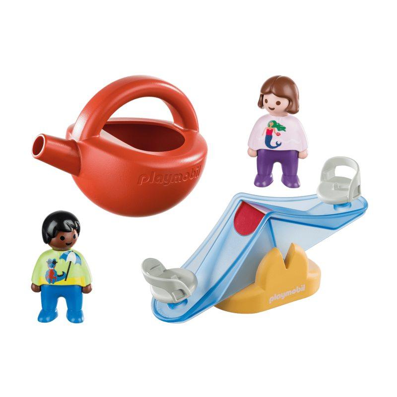 Playmobil: huśtawka wodna z konewką Aqua 1.2.3 - Noski Noski