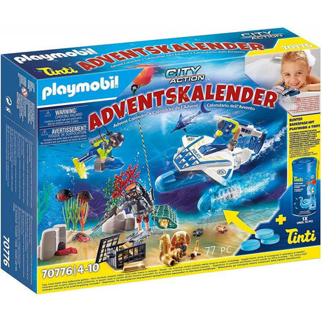 Playmobil: kalendarz adwentowy akcja nurków policyjnych City Action - Noski Noski