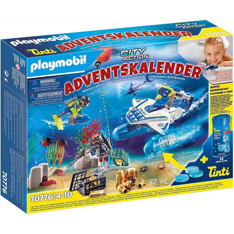 Playmobil: kalendarz adwentowy akcja nurków policyjnych City Action - Noski Noski