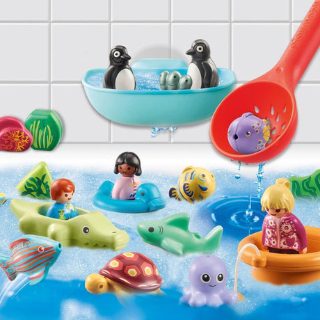 Playmobil: kalendarz adwentowy PLAYMOBIL 1.2.3 AQUA - Noski Noski