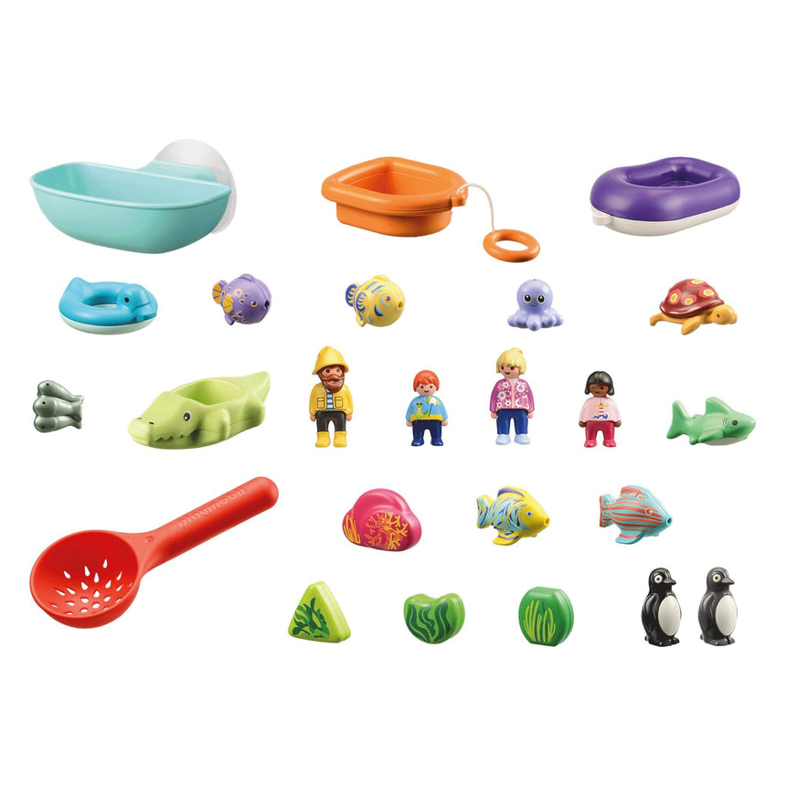 Playmobil: kalendarz adwentowy PLAYMOBIL 1.2.3 AQUA - Noski Noski