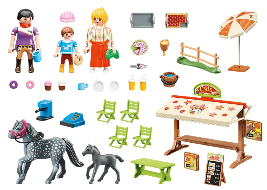 Playmobil: kawiarnia "Kucyk" Country - Noski Noski