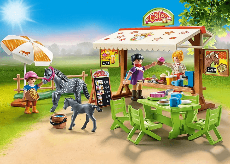 Playmobil: kawiarnia "Kucyk" Country - Noski Noski