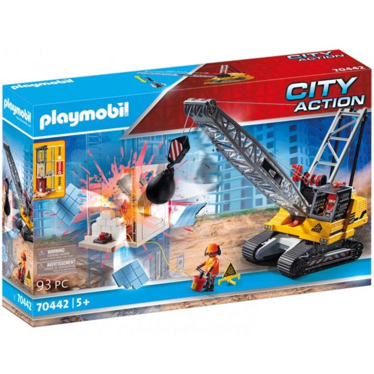 Playmobil: koparka linowa z elementem konstrukcyjnym City Action - Noski Noski