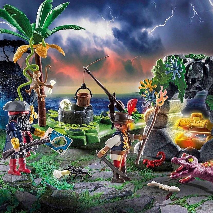Playmobil: kryjówka skarbów piratów Pirates - Noski Noski