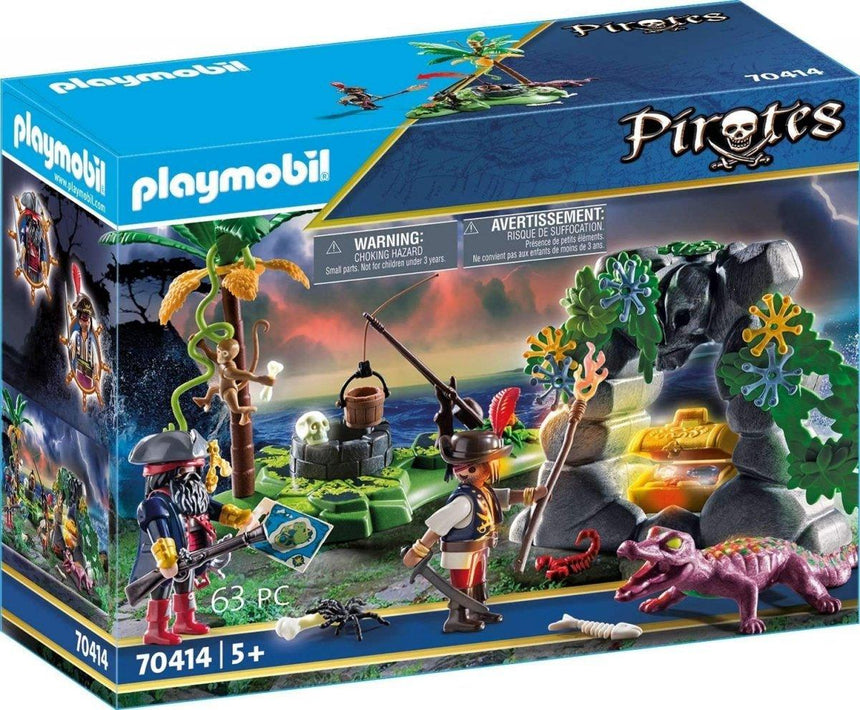 Playmobil: kryjówka skarbów piratów Pirates - Noski Noski