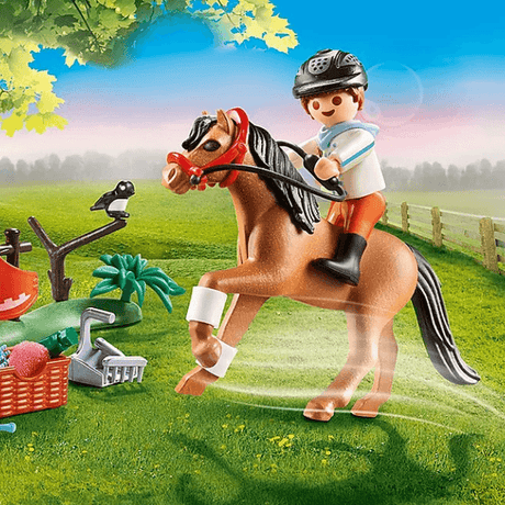 Playmobil Connemara Kucyk Country zestaw dla dzieci, którzy uwielbiają konie i wiejskie przygody.