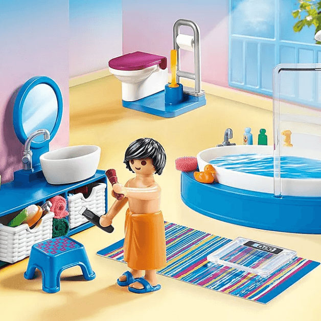 Playmobil: łazienka z wanną Dollhouse - Noski Noski