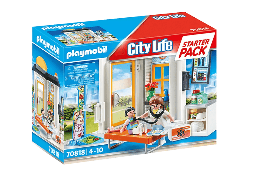 Playmobil: lekarz pediatra starter pack City Life - Noski Noski