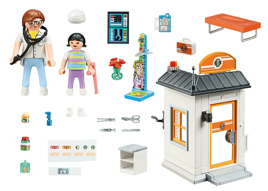 Playmobil: lekarz pediatra starter pack City Life - Noski Noski