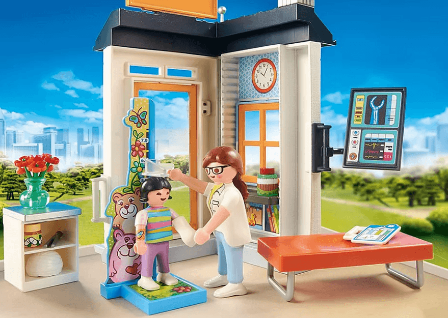 Playmobil: lekarz pediatra starter pack City Life - Noski Noski