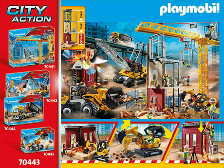 Playmobil: mała koparka z elementem konstrukcyjnym City Action - Noski Noski