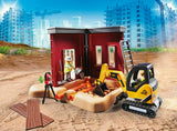 Playmobil: mała koparka z elementem konstrukcyjnym City Action - Noski Noski