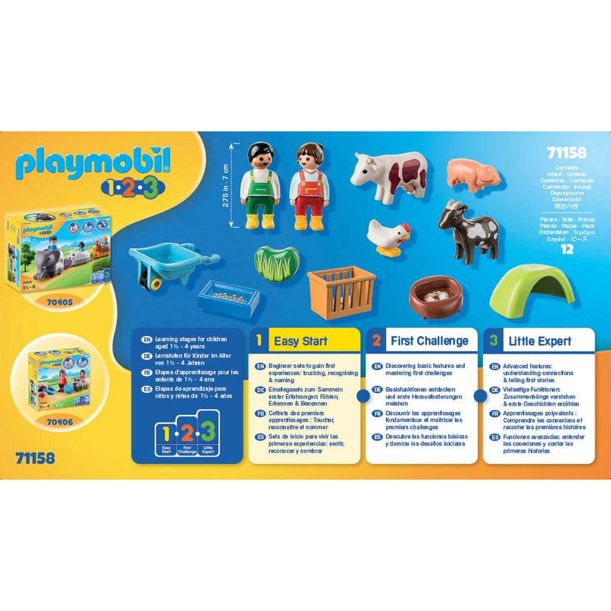 Playmobil: małe gospodarstwo rolne 1.2.3 - Noski Noski