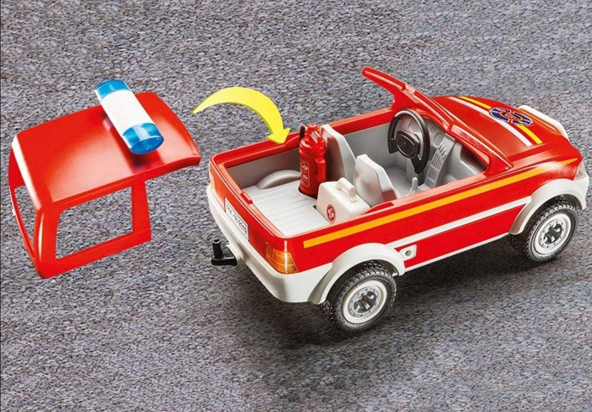 Misja ratownicza straży pożarnej City Action - zestaw Playmobil z
