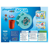 Playmobil: młyn wodny z małym rekinem 1.2.3 / Aqua - Noski Noski