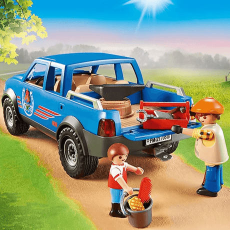 Playmobil Mobilny Kowal Country - zestaw dla dzieci z kowalem, kucykami i narzędziami na Playmobil farm.