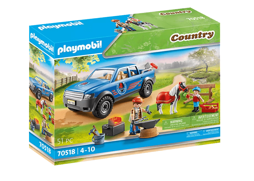 Playmobil: mobilny kowal Country - Noski Noski