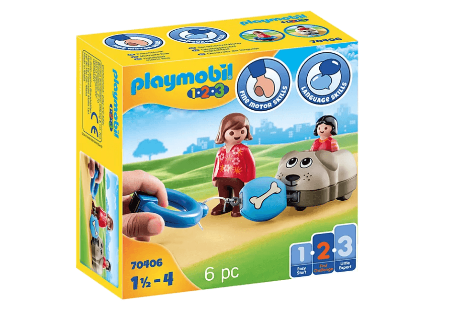 Playmobil: mój piesek na kółkach 1.2.3 - Noski Noski