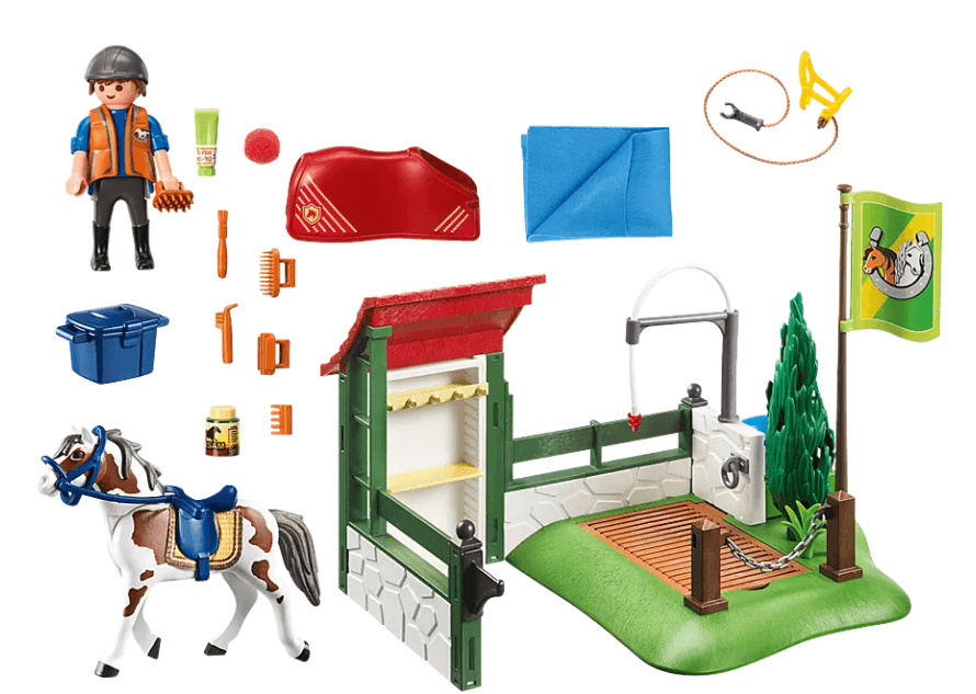 Playmobil: myjnia dla koni Country - Noski Noski