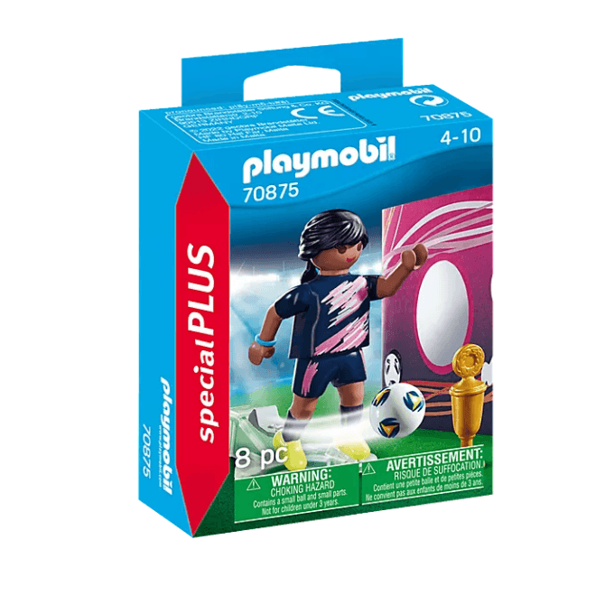 Playmobil: piłkarka z bramką Special Plus - Noski Noski