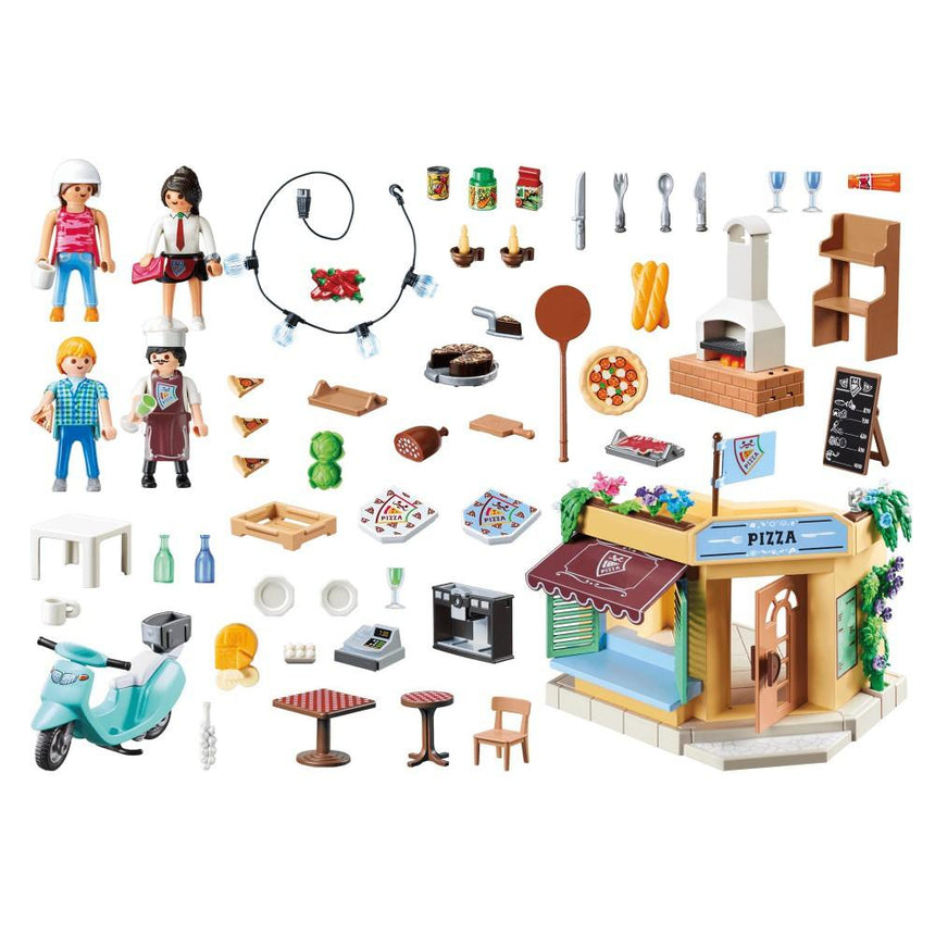 Playmobil: pizzeria z ogródkiem restauracyjnym City Life - Noski Noski