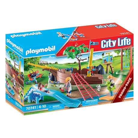 Playmobil: plac zabaw z wrakiem statku City Life - Noski Noski