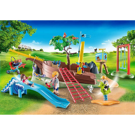 Playmobil: plac zabaw z wrakiem statku City Life - Noski Noski