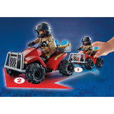 Playmobil: pojazd pożarniczy Speed Quad City Action - Noski Noski