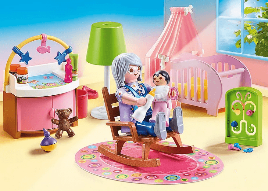 Playmobil: pokoik dziecięcy Dollhouse - Noski Noski