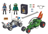 Playmobil: policyjny gokart pościg za włamywaczem City Action - Noski Noski
