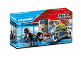 Playmobil: policyjny motor Pościg za przestępcą City Action - Noski Noski