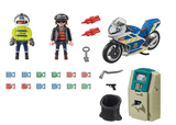 Playmobil: policyjny motor Pościg za przestępcą City Action - Noski Noski