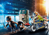 Playmobil: policyjny motor Pościg za przestępcą City Action - Noski Noski