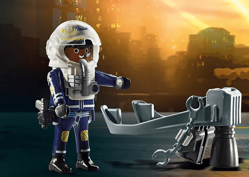 Playmobil: policyjny plecak odrzutowy Aresztowanie City Action - Noski Noski