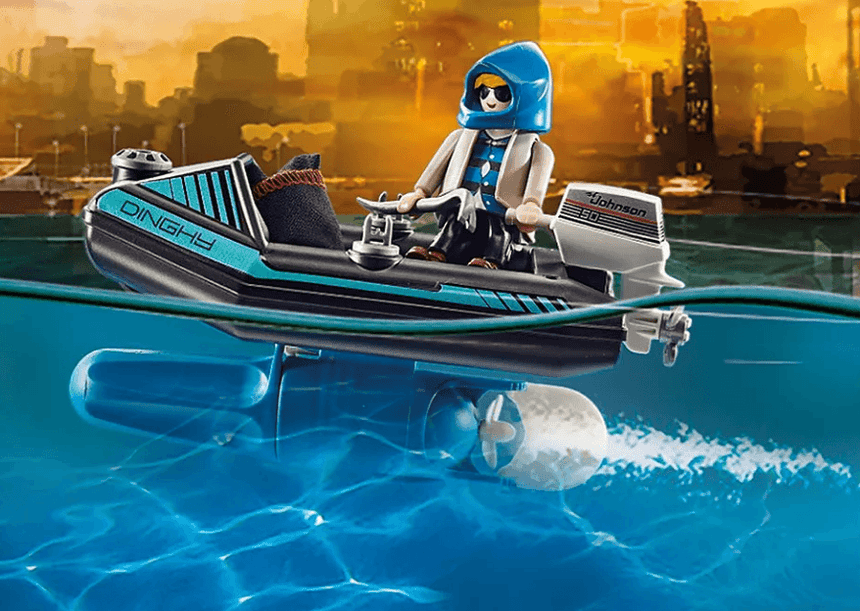 Playmobil: policyjny plecak odrzutowy Aresztowanie City Action - Noski Noski