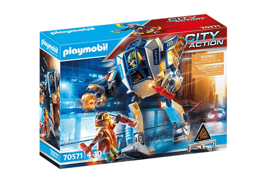 Playmobil: policyjny robot Akcja specjalna City Action - Noski Noski