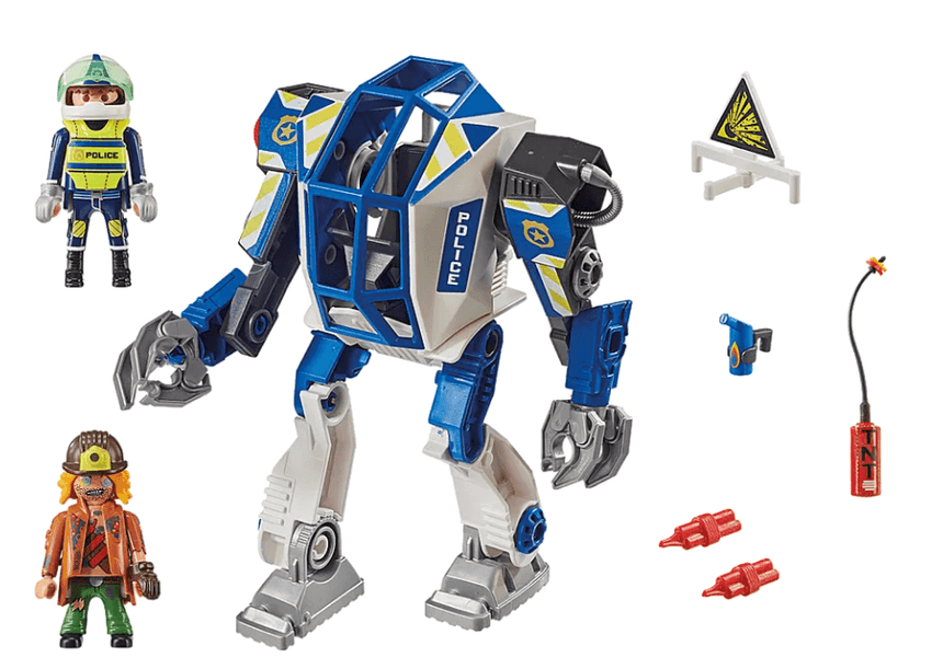 Playmobil: policyjny robot Akcja specjalna City Action - Noski Noski