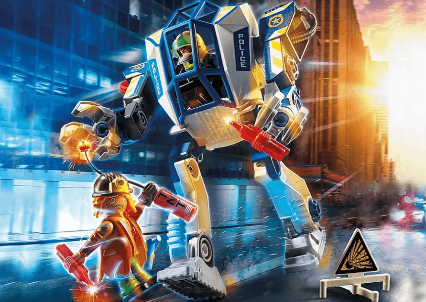 Playmobil: policyjny robot Akcja specjalna City Action - Noski Noski