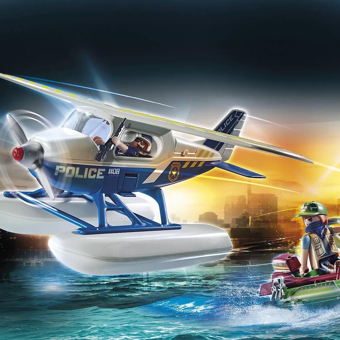Playmobil: policyjny samolot wodny Pościg za przemytnikiem City Action - Noski Noski