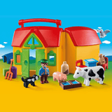 Playmobil: przenośne gospodarstwo farma 1.2.3 - Noski Noski
